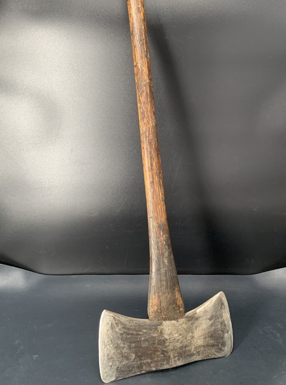 Vintage PLUMB #4 Pound Double Bit Axe Still Solid Fit, Axe Head Not Loose.